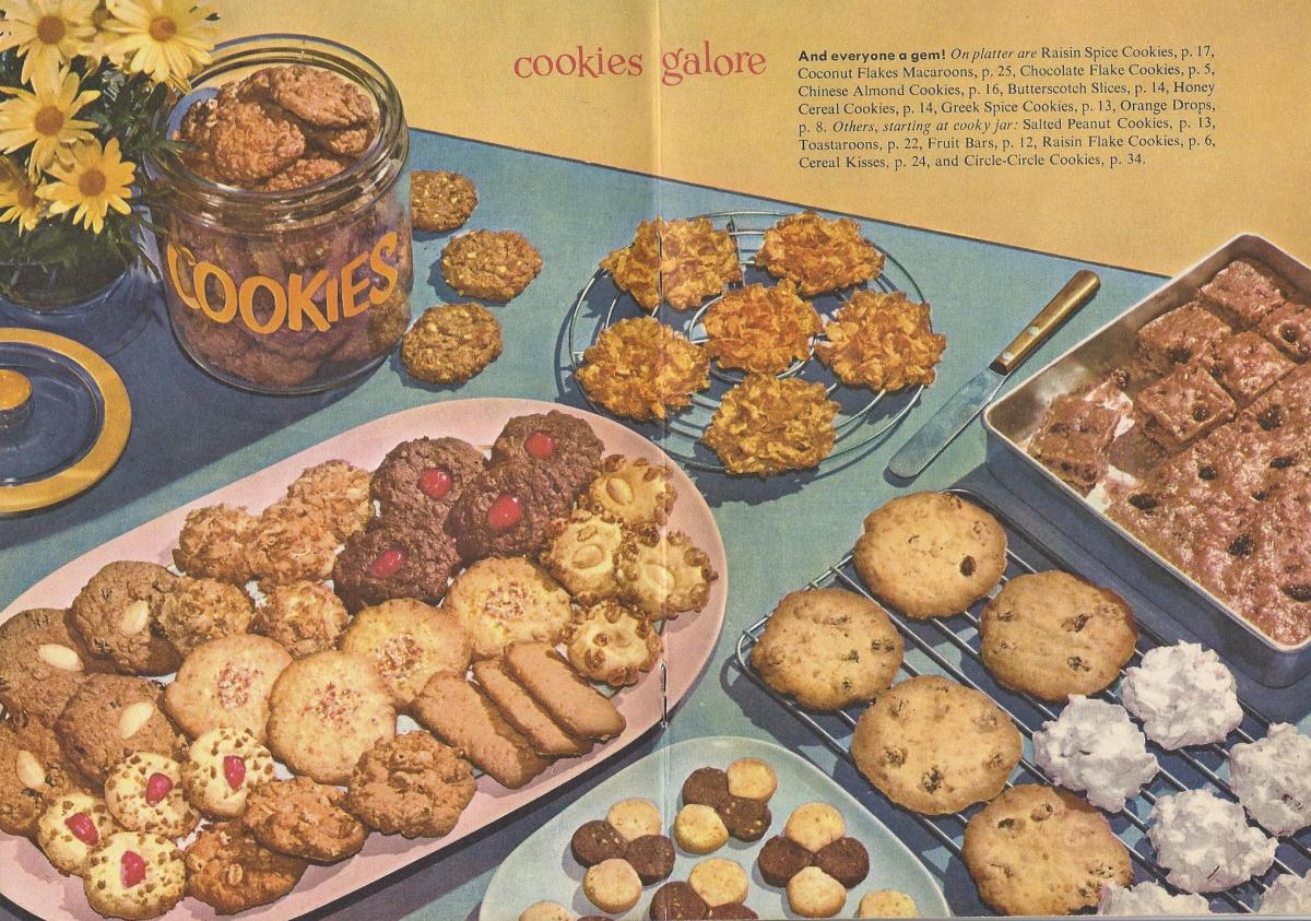 Cookies Galore! 36 Vintage Cookie Recipes