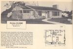 Vintage House Plans, 1950s Homes, Mid Century Houses