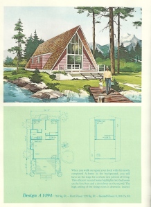 Vintage House Plans, Vacation house plans, vacation homes