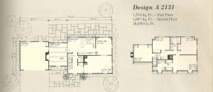 Vintage House Plans, vintage homes, floor plans, 1970s