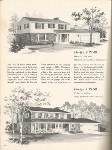 Vintage House Plans, mid century homes
